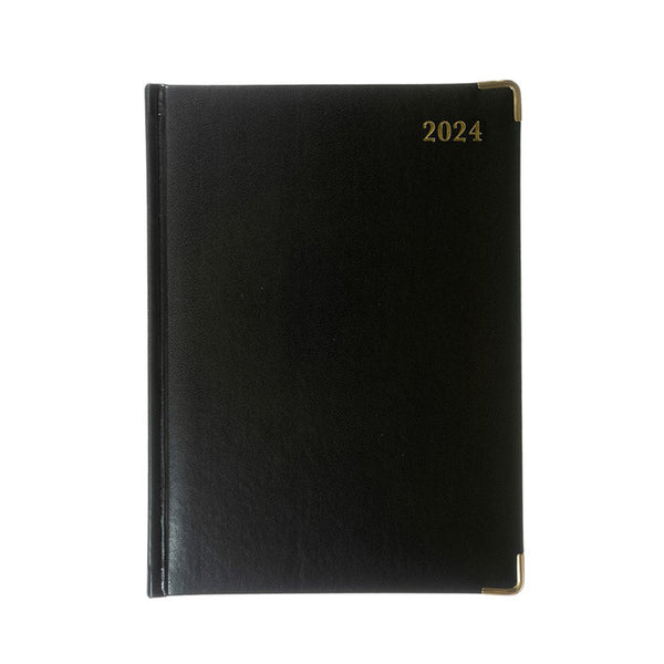 Collins Debden Classic Manager Quarto DTP 2024 Diary (Black)