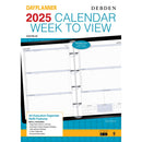 Debden Executive 4-Ring A4 2025 Dayplanner Refill
