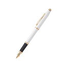 Century II Pearlescent White Rose Gold Pen