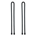 Cravatta per ingranaggio twist in gomma riutilizzabile 12 "(2pk)