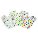  Babero de bolsillo de nailon Silly Billyz (paquete de 3)