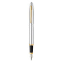  Pluma estilográfica Sheaffer VFM cromada con tono dorado