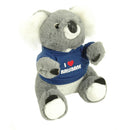 16 cm koala con felpa con cappuccio