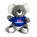 16 cm koala con felpa con cappuccio