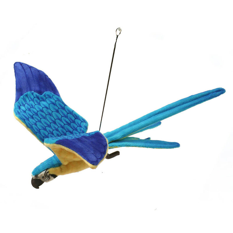 Hansa volante blu e giallo macaw
