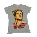 T-shirt Femme Dexter Power-Saw Gris Marle