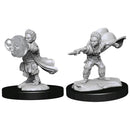 Pathfinder Deep Cuts Miniatures: Halfling Wizard Male