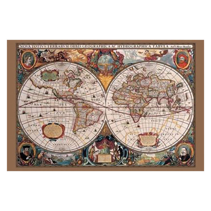 Carte du monde Poster