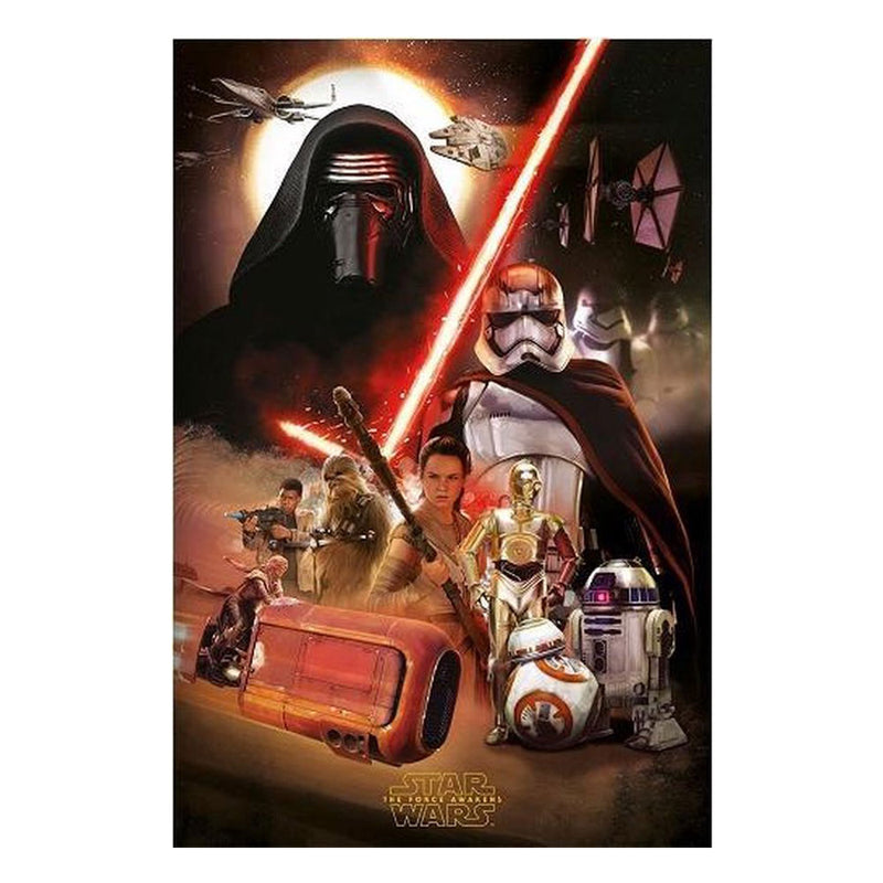  Póster Star Wars Episodio VII