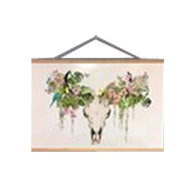  Percha de arte de madera