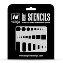  Marcadores de aire Vallejo Stencils