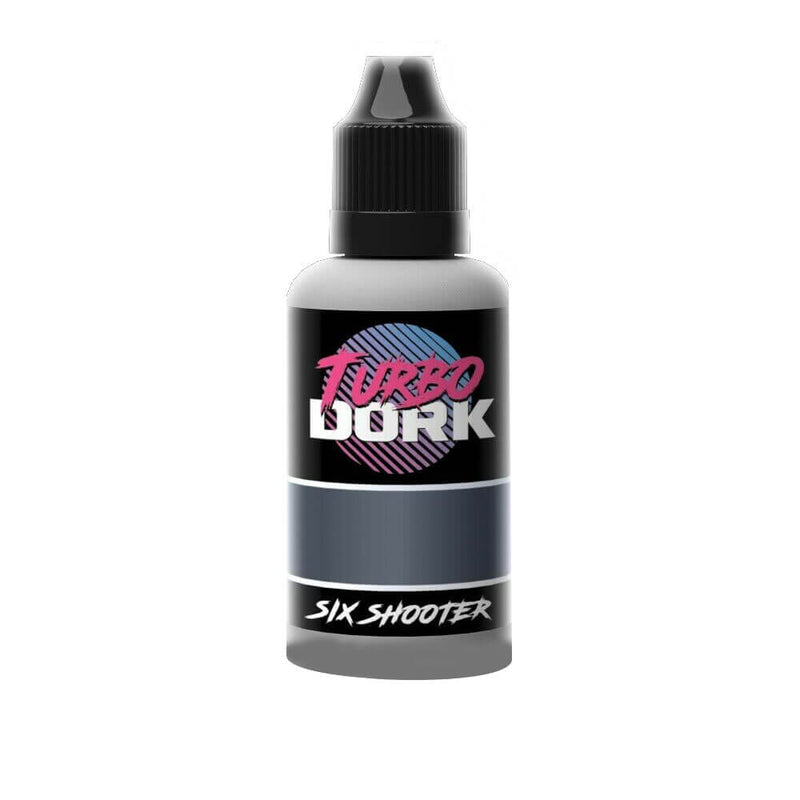  Pintura acrílica metálica Turbo Dork, botella de 20 ml
