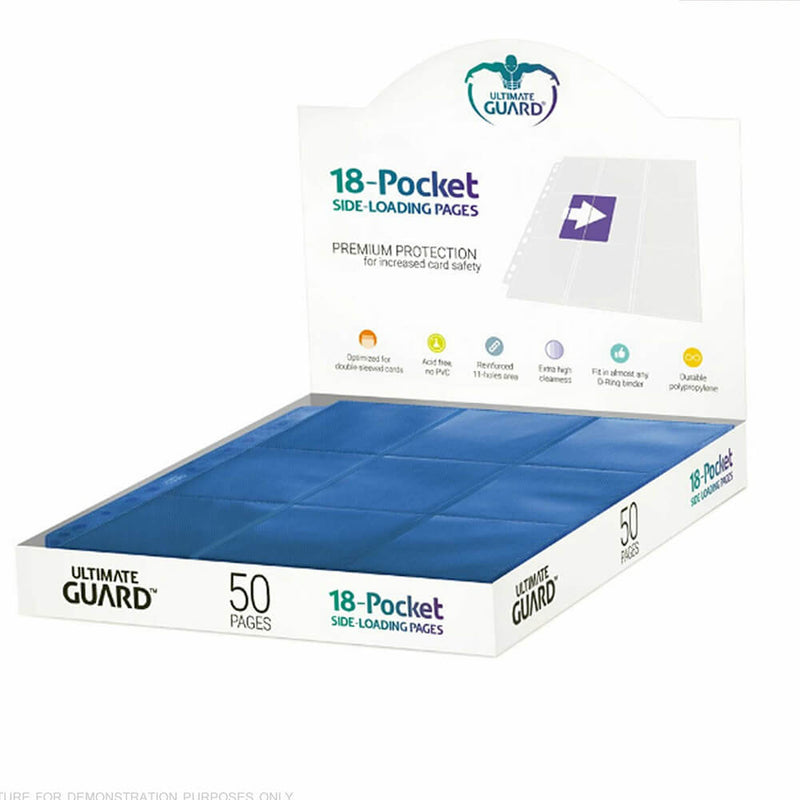 Ultimate Guard 18 pochettes à chargement latéral 50 pages