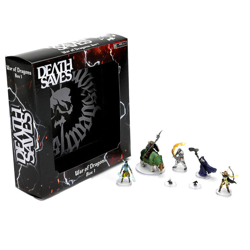  Figuras premium de D&D Death Saves War of Dragons