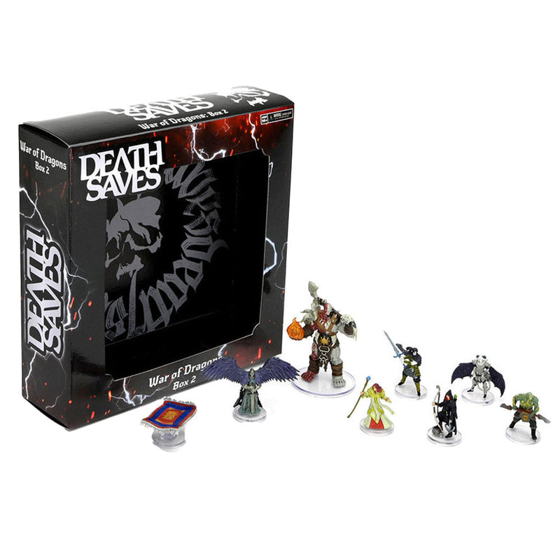  Figuras premium de D&D Death Saves War of Dragons