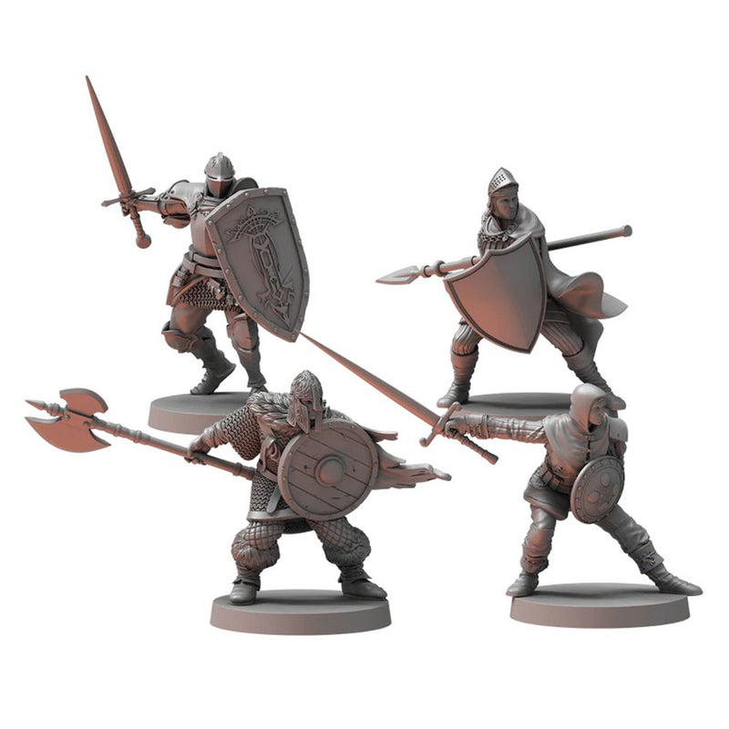 Juego de miniaturas de Dark Souls RPG Unkindled Heroes