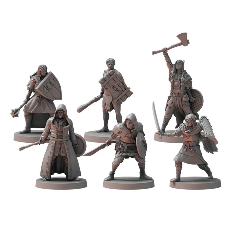 Dark Souls RPG Unkindled Heroes Miniature Set