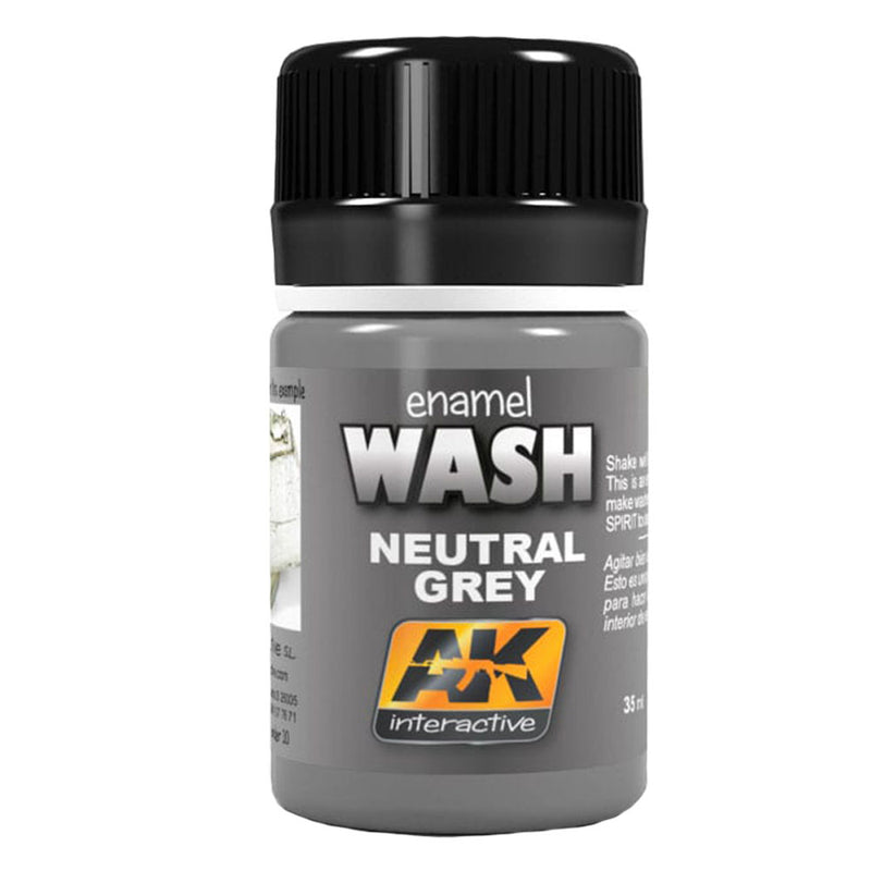 Kit di modellazione di lavaggio a smalto interattivo AK 35ml