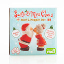 Santa & Mrs Claus Salt & Pepper Set