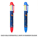 6-in-1 Multi-coloured pen (1pc Random Style)