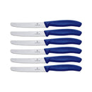 Classic Round Tip Serrated Steak & Tomato Knife (Blue)