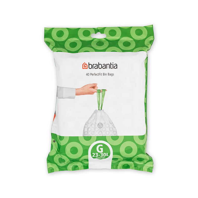 Brabantia SmartFix Pedal Bin Liner (40 borse)