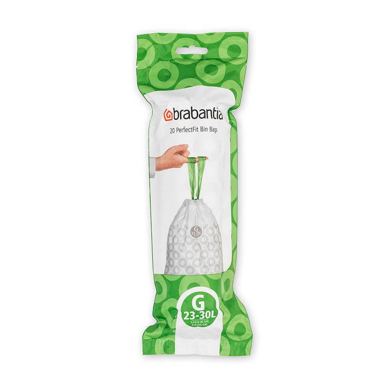  Brabantia Bolsa de Basura con Pedal Smartfix (20 Bolsas)