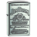 Jim Beam Full Etichetta Full Chip High Polish Accendino