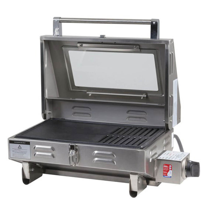 Boat & Caravan Marine Gas BBQ 316 SS (630x390x360mm)