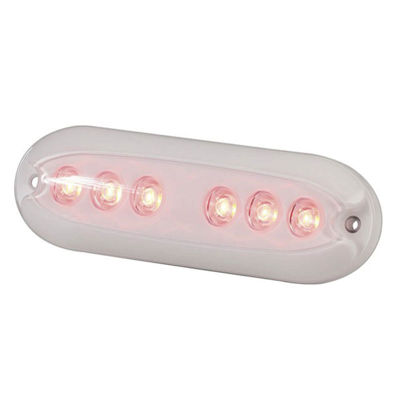  Luz LED de montaje en superficie subacuática (6x2W)