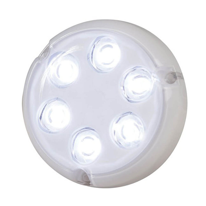  Luz LED de montaje en superficie subacuática (6x1W)