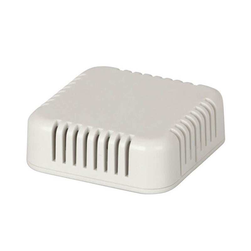  Caja de ABS con ventilación gris