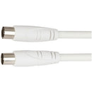 TV Coaxial Cable White 1.5m