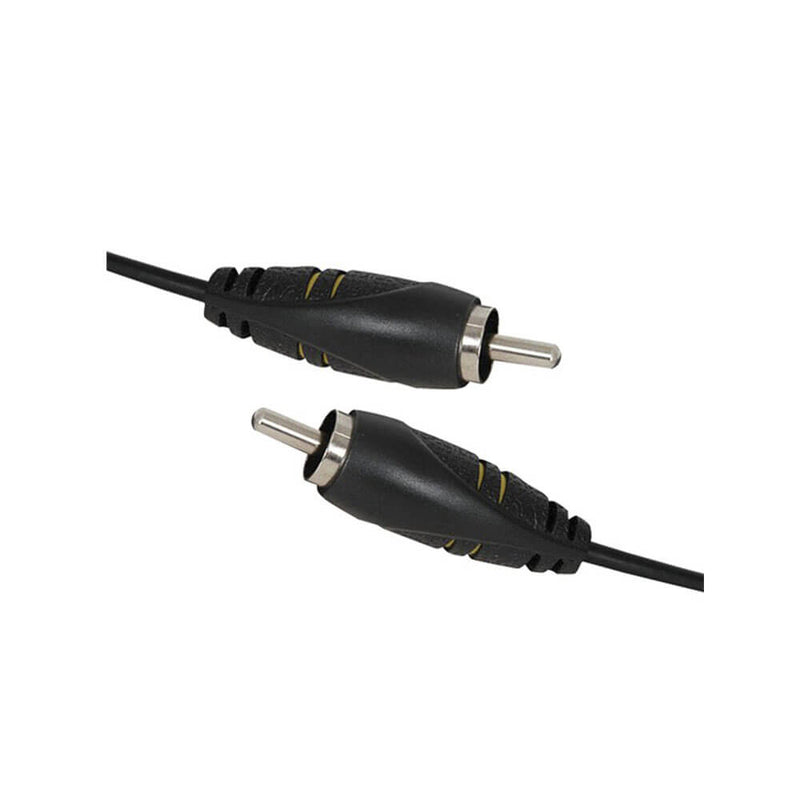  Cable coaxial RCA macho a macho RG59U (amarillo)