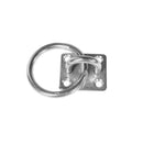 Piatto per gli occhi in acciaio inossidabile con anello