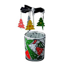 Bougeoir coloré avec lames rotatives