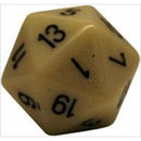  Dados D20 Opacos (34mm)