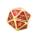 D20 Dice Metal Mythica (Simple)