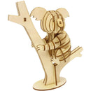  Incredibuilds Colección de animales Modelo de madera 3D