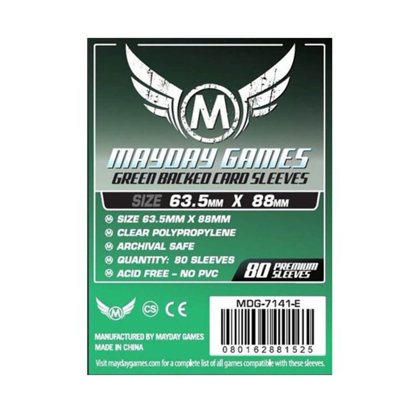  Fundas para juegos de cartas Mayday 66x91mm