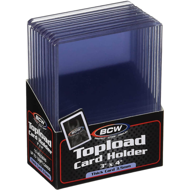 BCW Topload Porte-Cartes Épais (3" x 4")