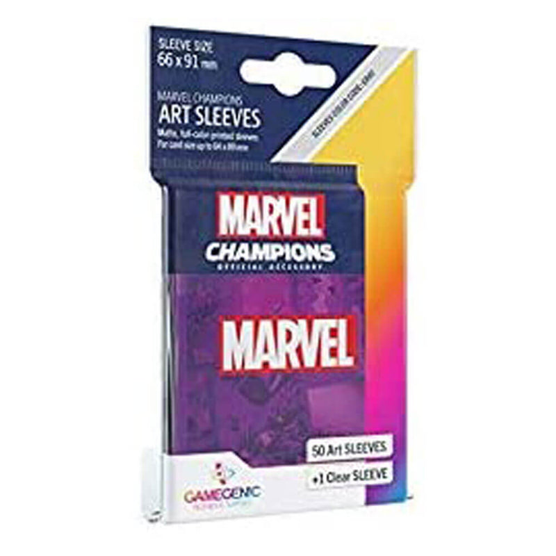  Fundas artísticas de Marvel Champions (paquete de 50)
