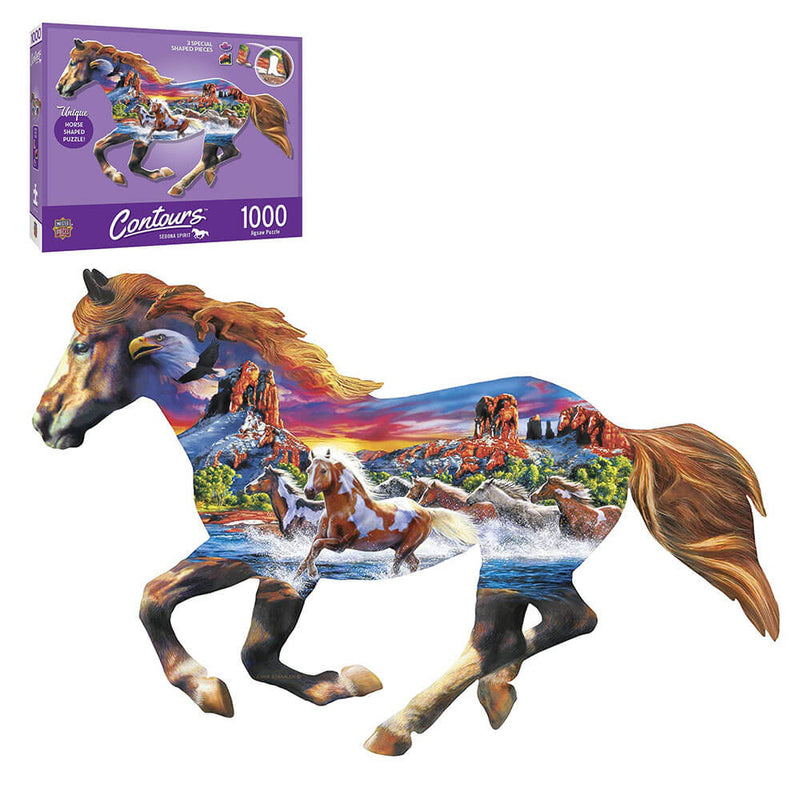 Puzzle a forma di contorni MP (1000pc)