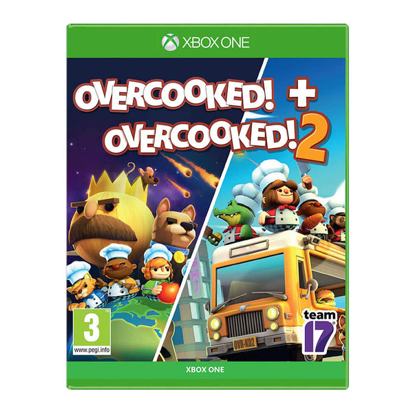 XB1 Overcooked! and Overcooked! 2 (US Version) Video Game