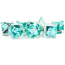 Jeu de dés polyédriques en résine MDG 16 mm