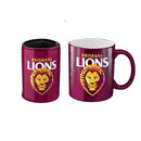 Tasse à café métallisée AFL et pack refroidisseur de canettes