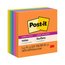 Feuillets super collants Post-it 76x76mm (paquet de 5)