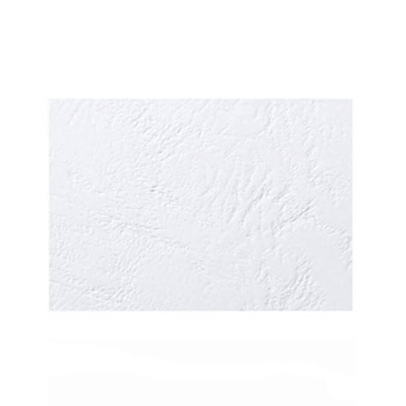  GBC Ibico Fundas de encuadernación en piel flor A4, paquete de 100