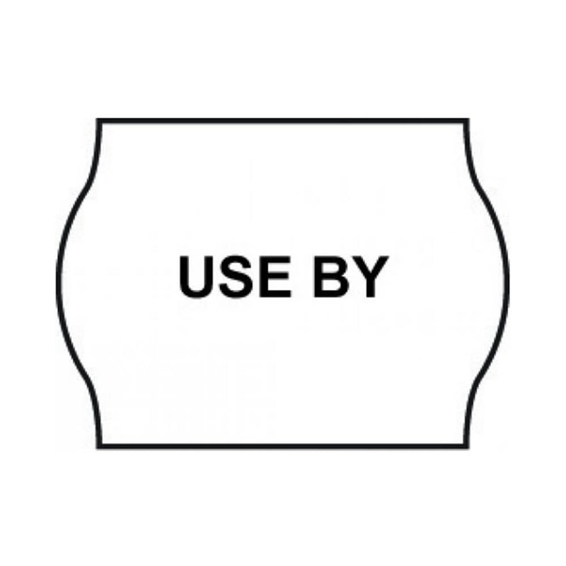  Meto Etiqueta antimanipulación para congelador, color blanco, paquete de 10