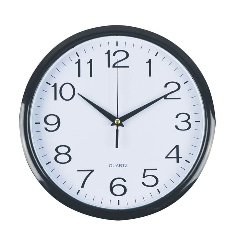 Italplast Horloge Ronde 30cm Cadran Blanc